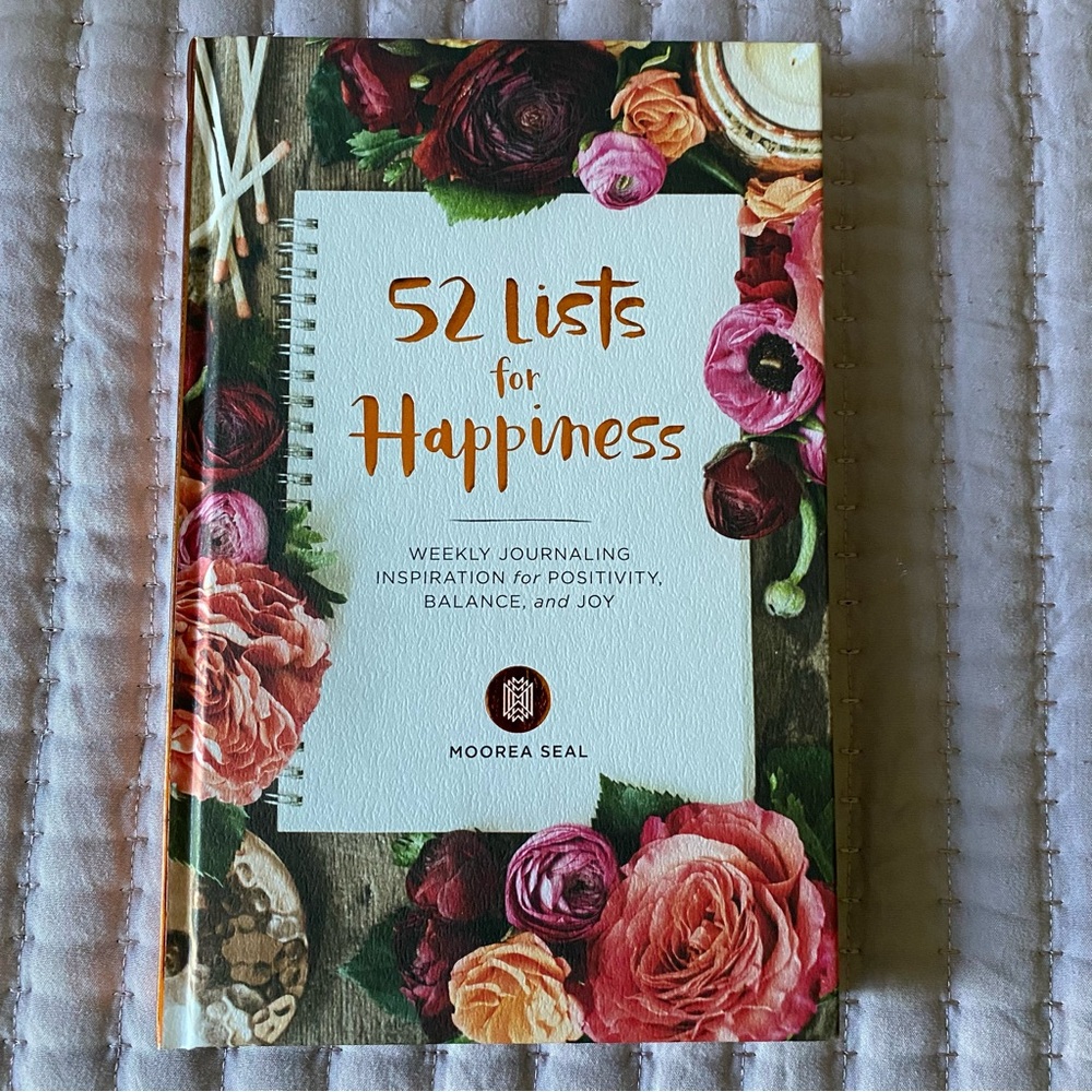 52 Lists for Happiness Journal - New!